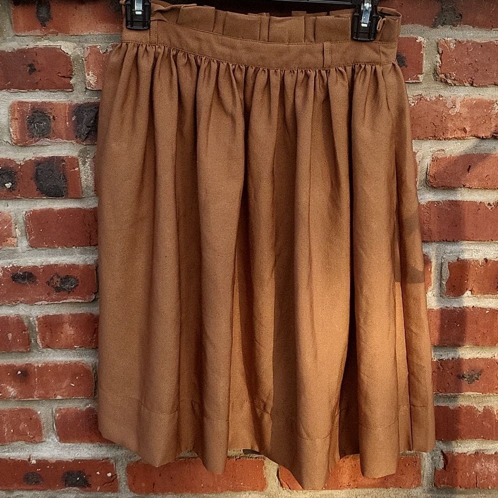 HP❤️💣 A-line skirt carmel Brown Skirt